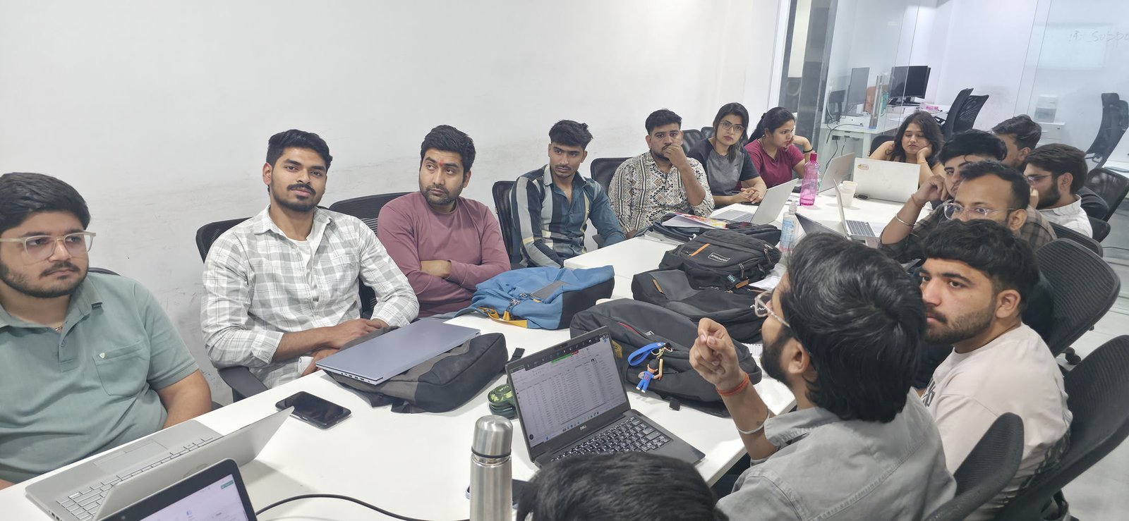 Large batch classroom session
