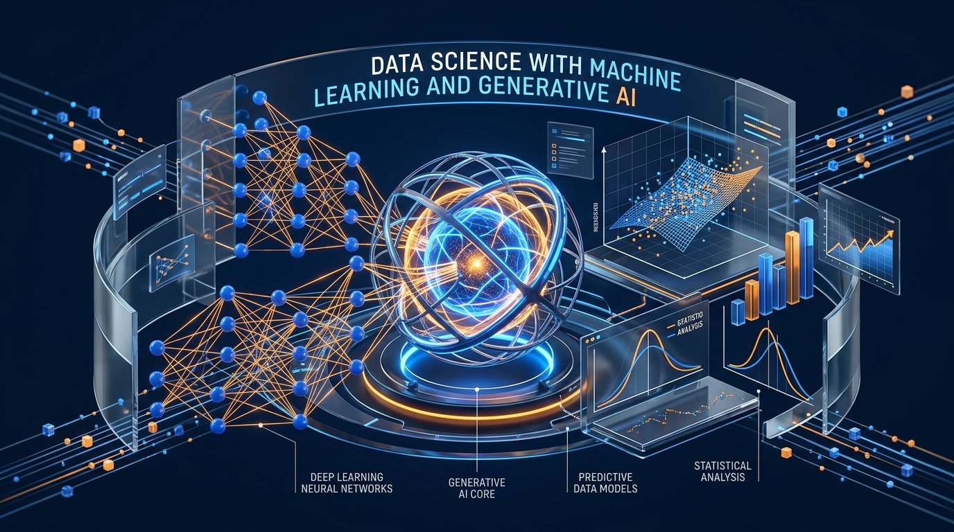 Data Science with Machine Learning + GenAI Course